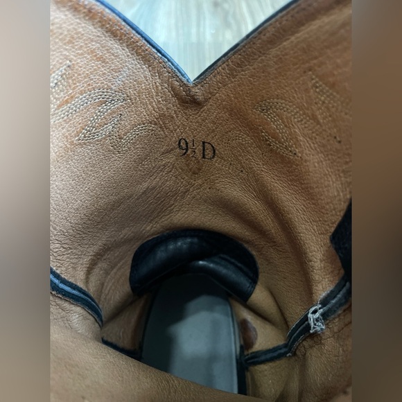 Ariat Black Sierra work boots with neoprene oil resistant soles Size 9.5 - Picture 6 of 7